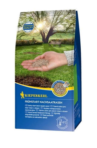 Semințe de iarbă timpurie  "Start" de primăvară 1 kg Kiepenkerl