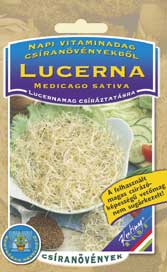 Csíranövény Lucerna Bio 30g