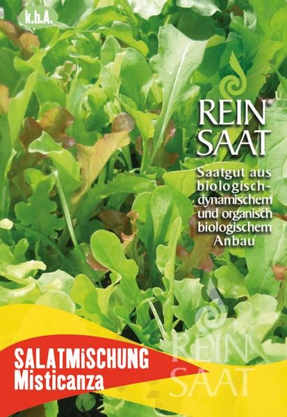 Salată verde organică Misticanza Rein Seed pentru aproximativ 4-5 m2