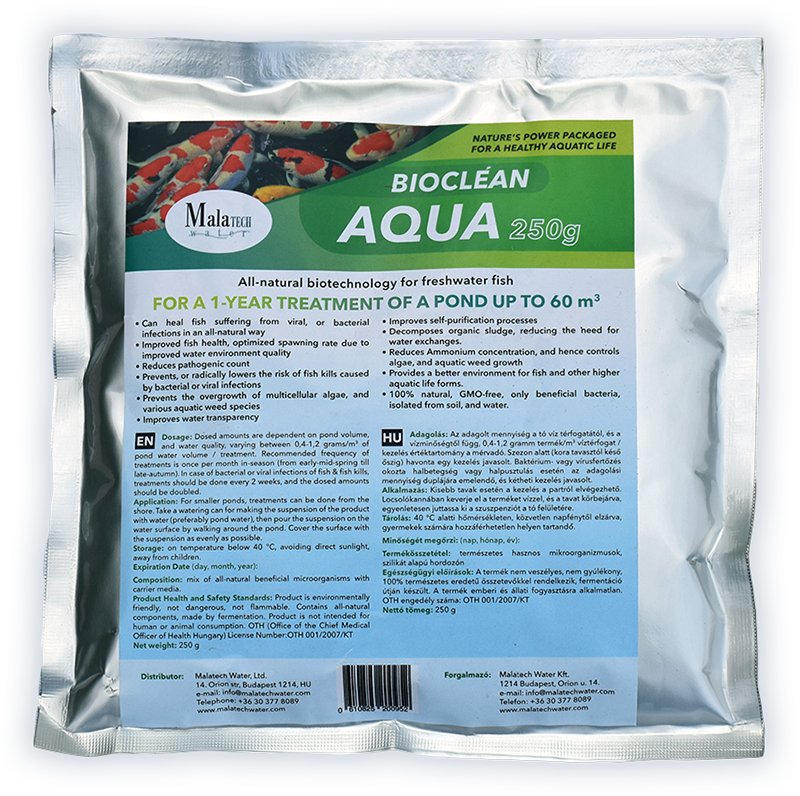 Bioclean Aqua Fish bioremediációs mikrobakészítmény 250 g
