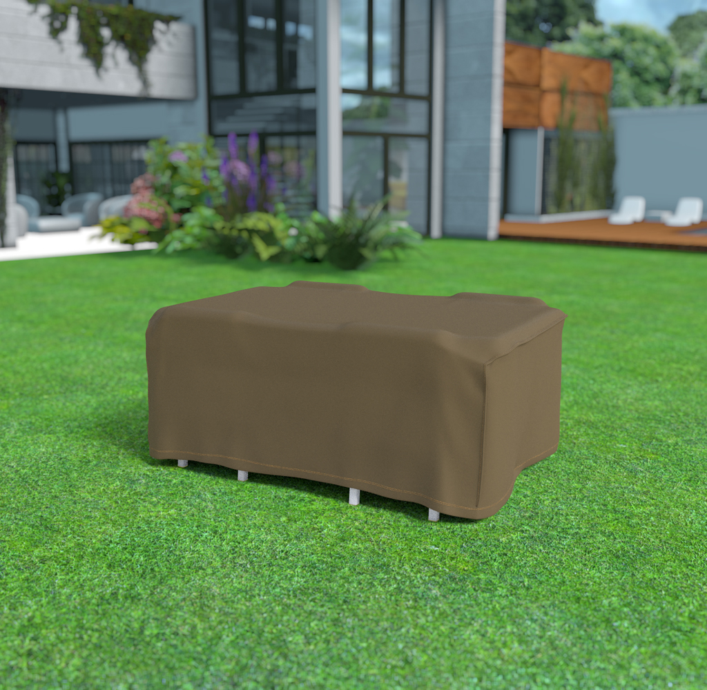 Pătură pentru mobilier de grădină  pentru masă rectangulară + 4 scaune  Covertop 225x145x90 cm
