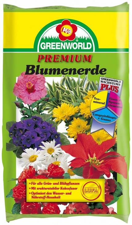 ASB pământ  de flori pentru palmier și plantă verde 10 l