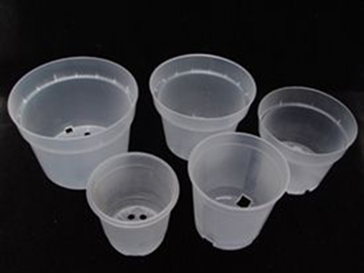 Ghiveci plastic incolor 12 cm H12LSR