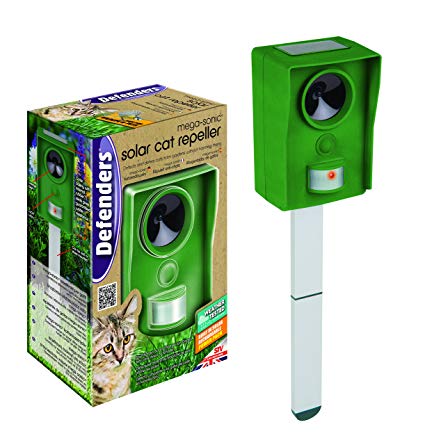 Respingător solar sonic, ultrasonic pentru pisici Defenders
