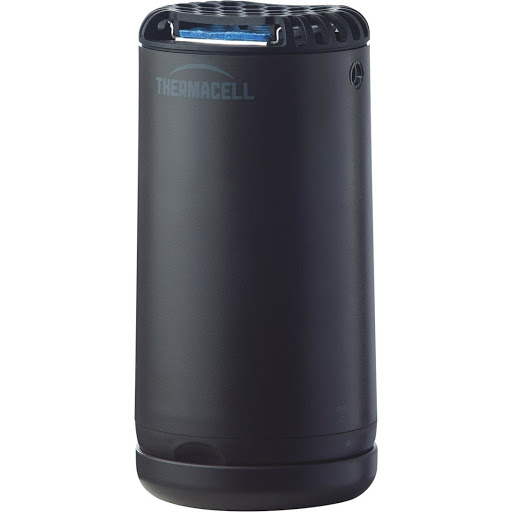  Thermacell MR-D202 Halo Design dispozitiv respingător de țânțari  - - gri ardezie / maro închis cu lumină led