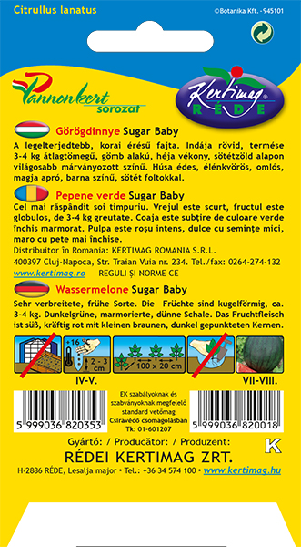 Pepene verde Sugar Baby 2g