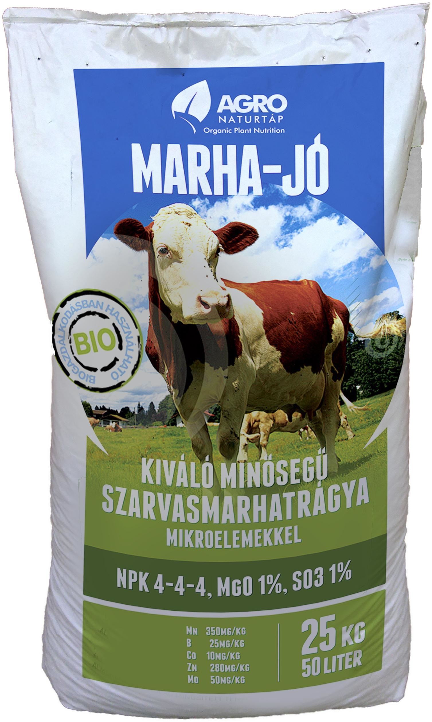 "Marha-Jó Bázis" (pulbere) gunoi de grajd 25 kg
