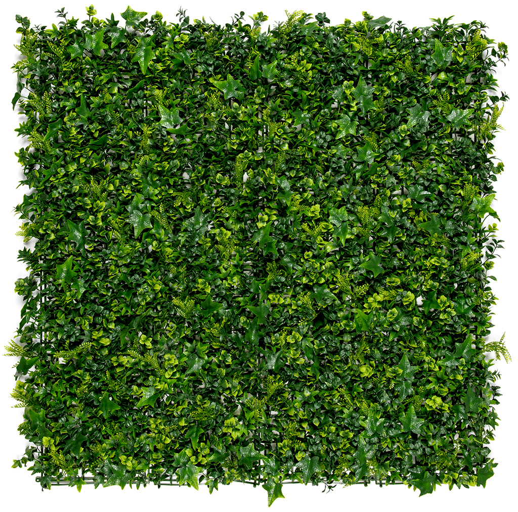 Peret verde cu plante forestiere Vertical Forest 1x1 m