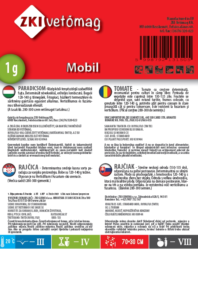 Roșii Mobil 1g ZKI