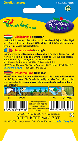 Pepene verde Napsugár 1 g