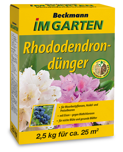 Beckmann organic mineral plant food for rhododendrons, azaleas, hydrangeas and blueberries 2,5 kg