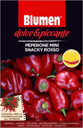 Pepperoni mini snack - dulce (aprox. 10-20 semințe)