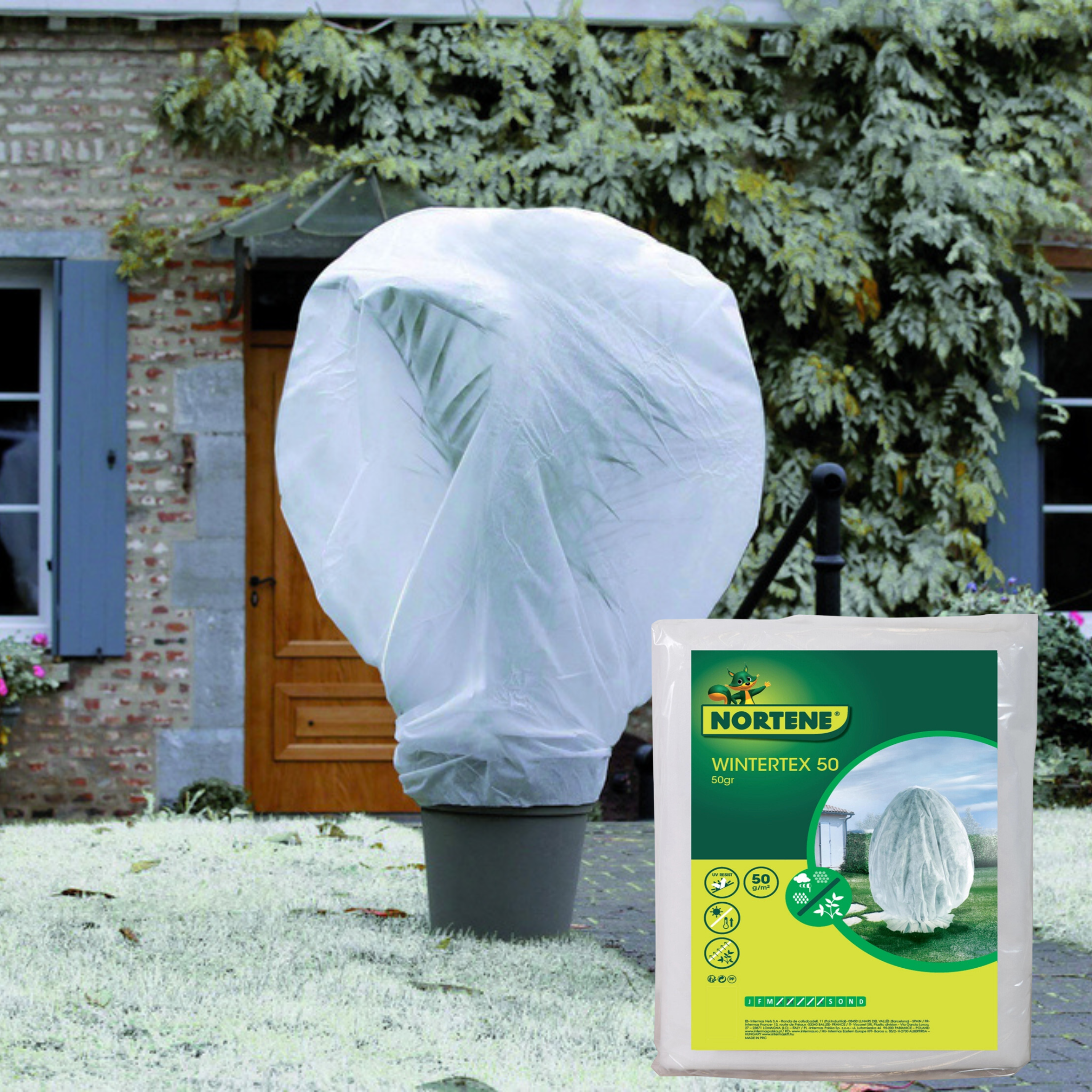 Pâslă de iernat Wintertex 50 50g/m2 1,6x10 m