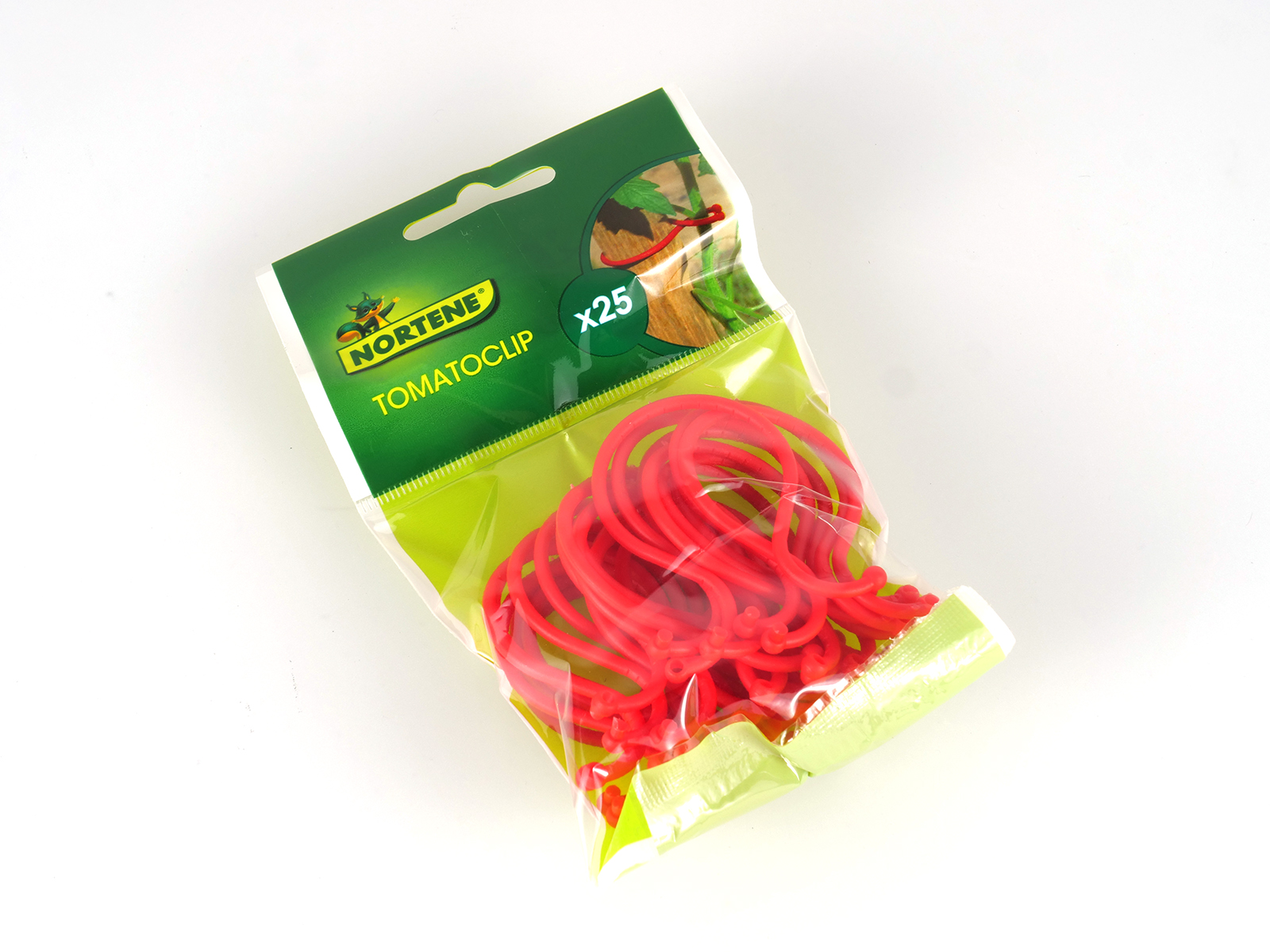 Plant clips "Tomatoclips" tomato plaster red 25 pcs