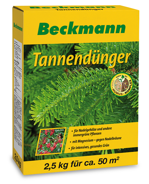 Beckmann organic mineral plant food for pines and other evergreens 2,5 kg