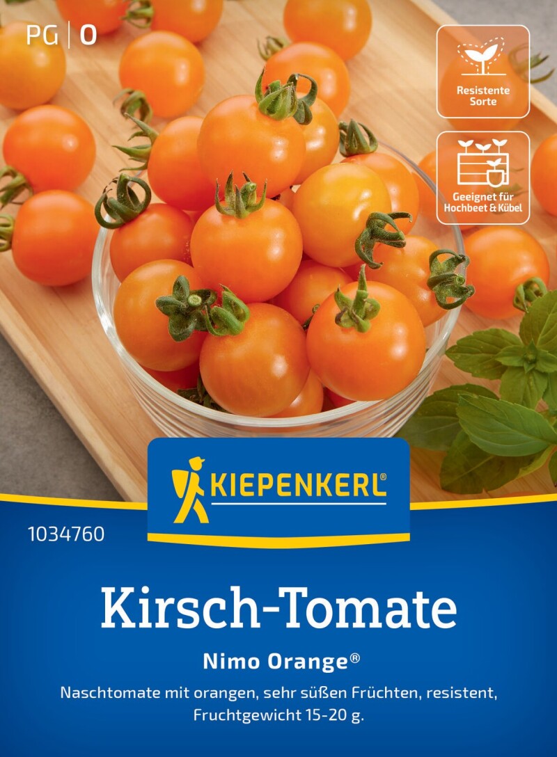 Roșii cherry Nimo Orange Kiepenkerl 5 buc