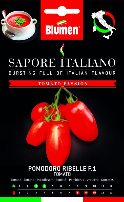 Tomato Passion Series "Rebel" F1 Hybrid Flowers 0,2 g