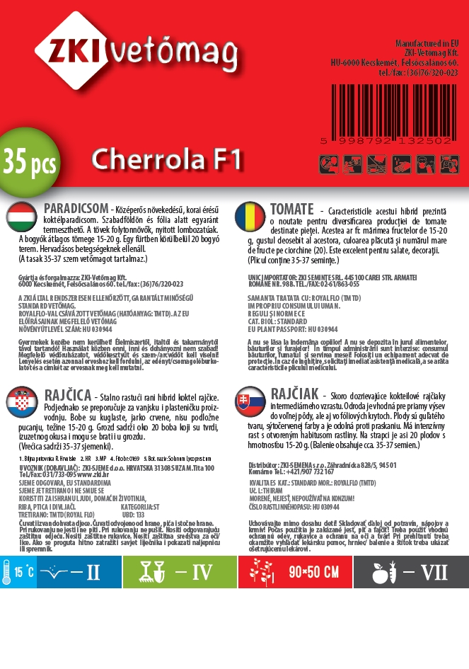 Roșii Cherolla F1 35 szem ZKI