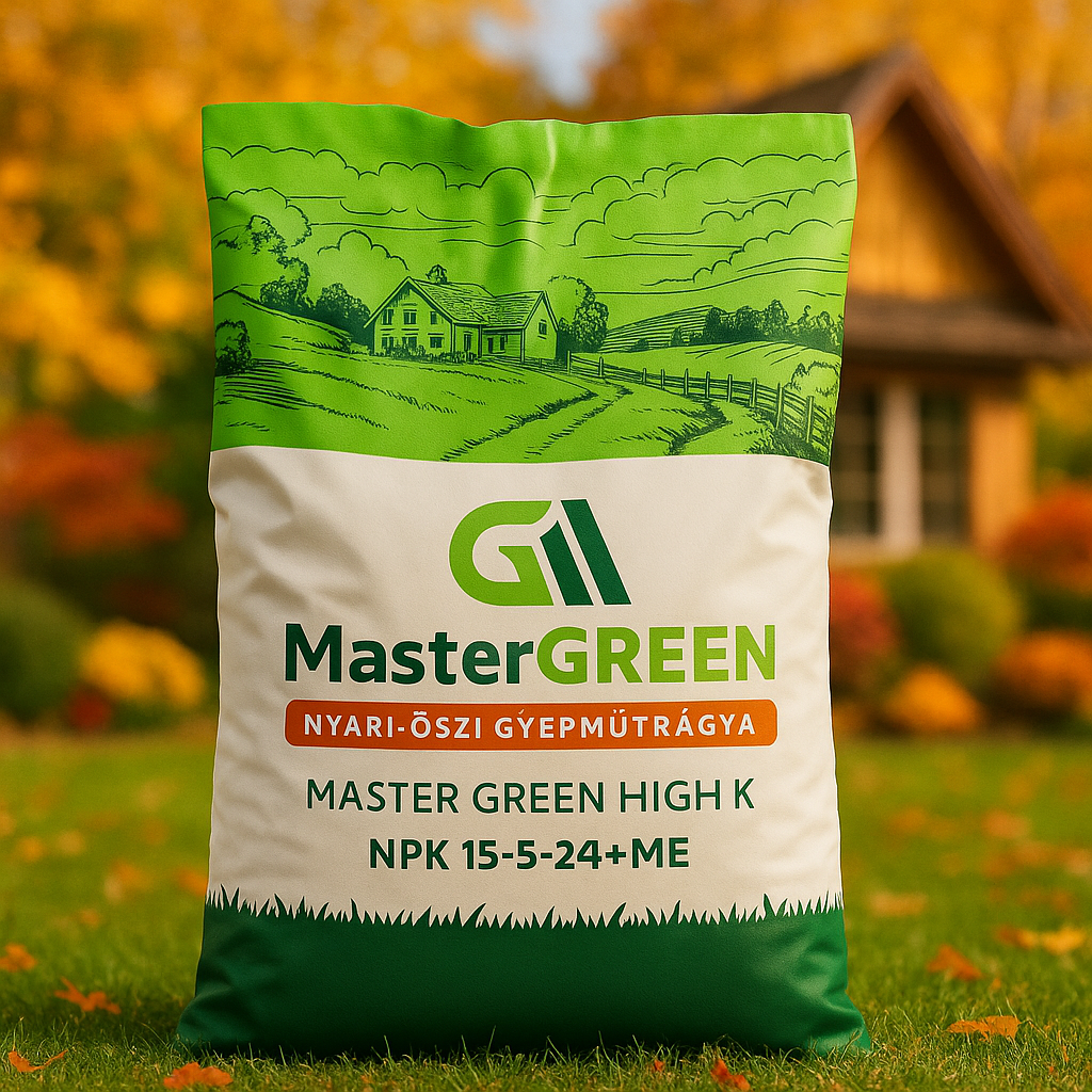Master Green High K gyeptrágya (15-5-24+S+TE) 5 kg
