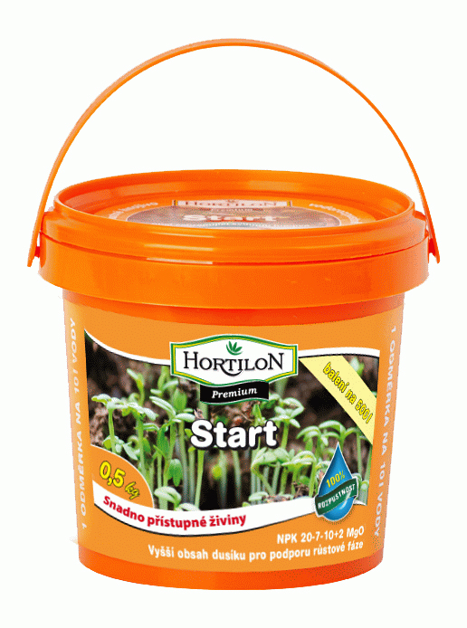 Îngrășământ granulat în găleată  (Hortilan) Start 0,5 kg