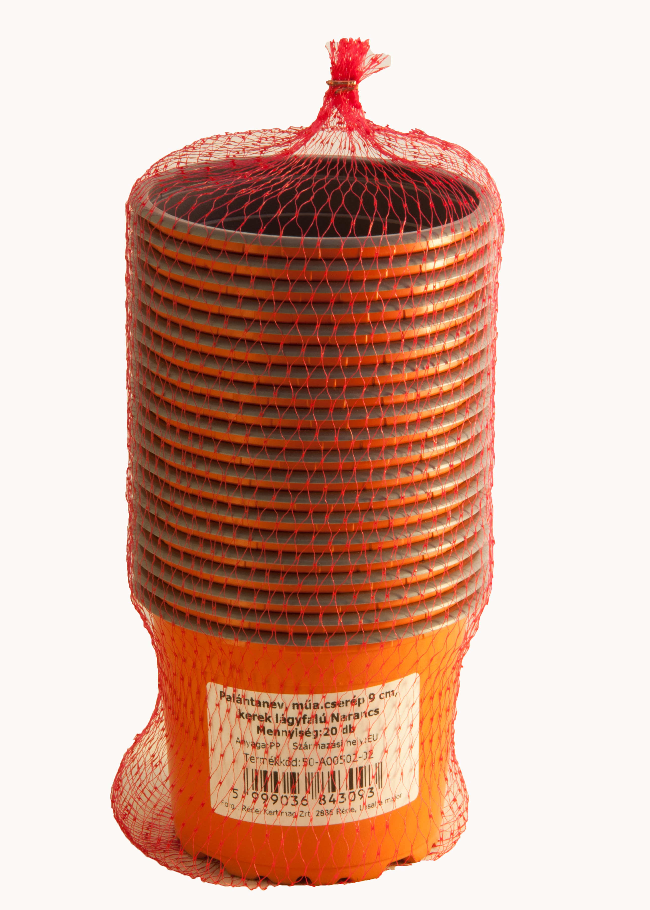 Ghiveci 9 cm (20 buc) portocaliu