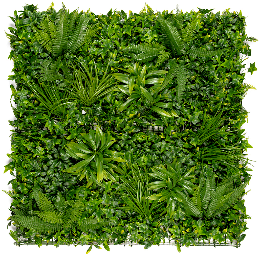Perete verde cu plante tropicale Vertical Tropic 1x1 m
