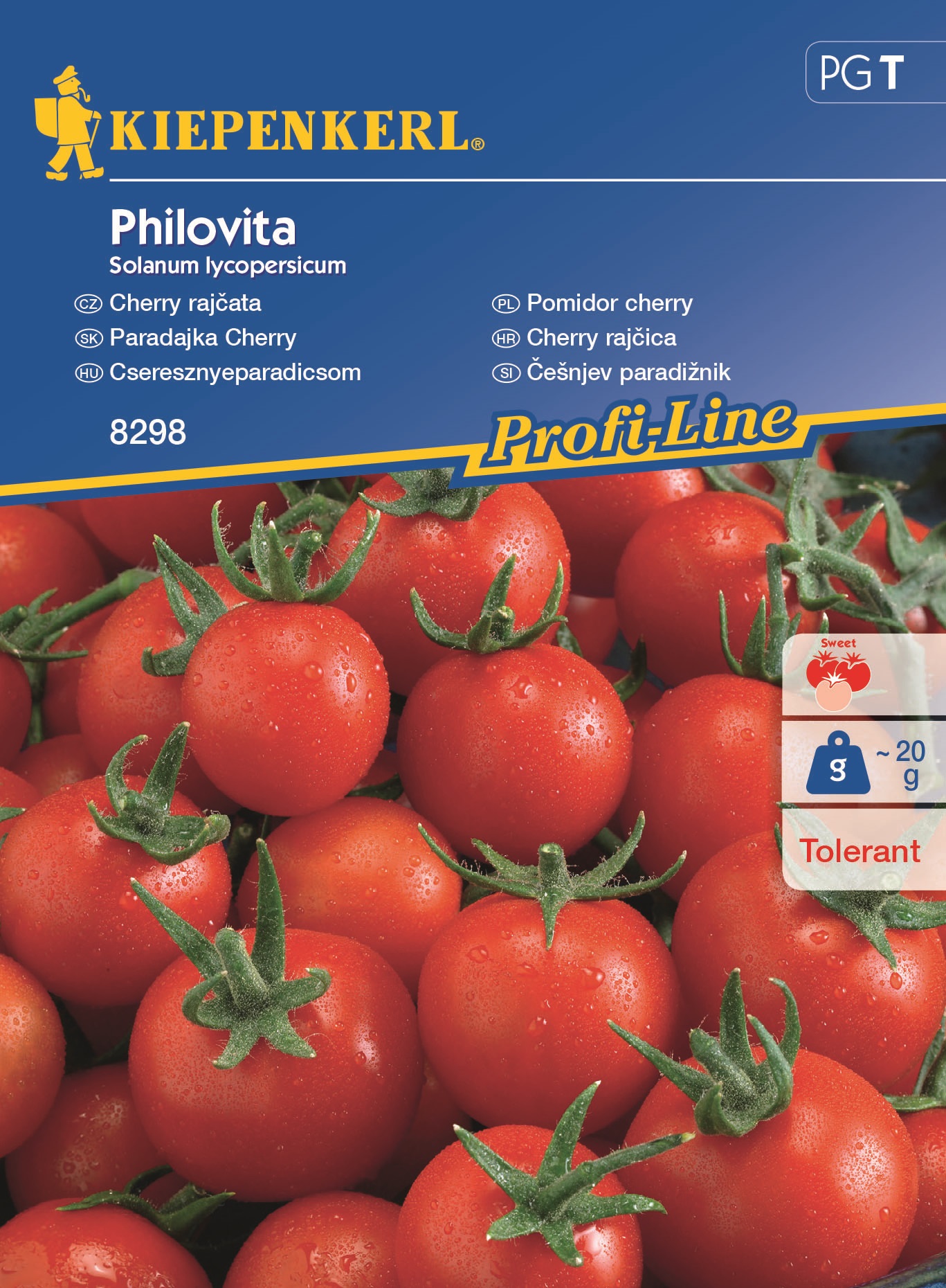 Roșii ciorchine Philovita Kiepenkerl 5 semințe