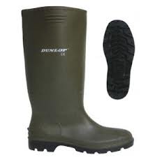 Cizme de cauciuc Dunlop Pricemastor, Verde, mărime: 45