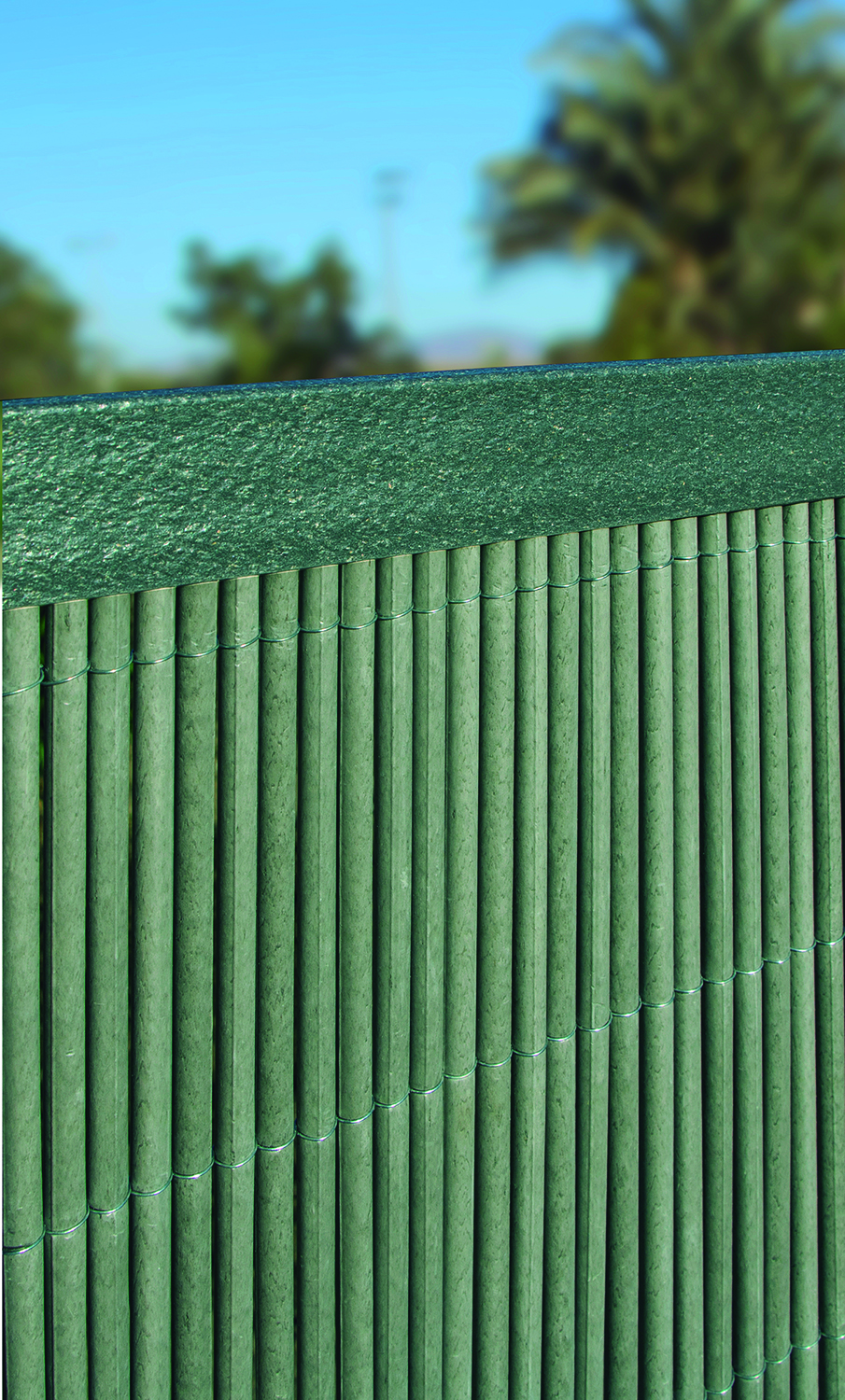 Szintetikus nádfonat természetes hatással VIMET LOP zöld 1x3 m