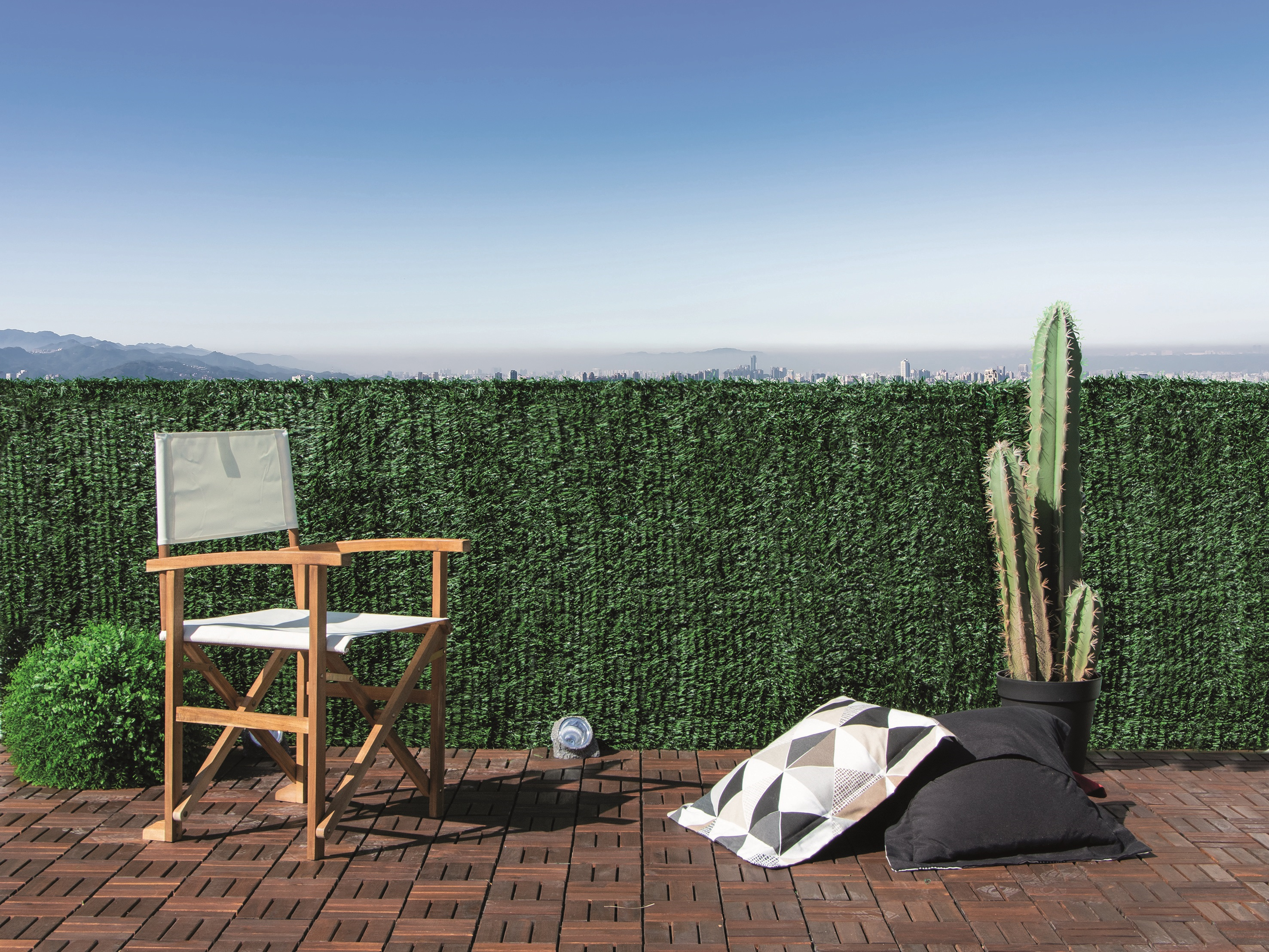 Gard viu artificial Hidenatur Plus 1x3 m verde
