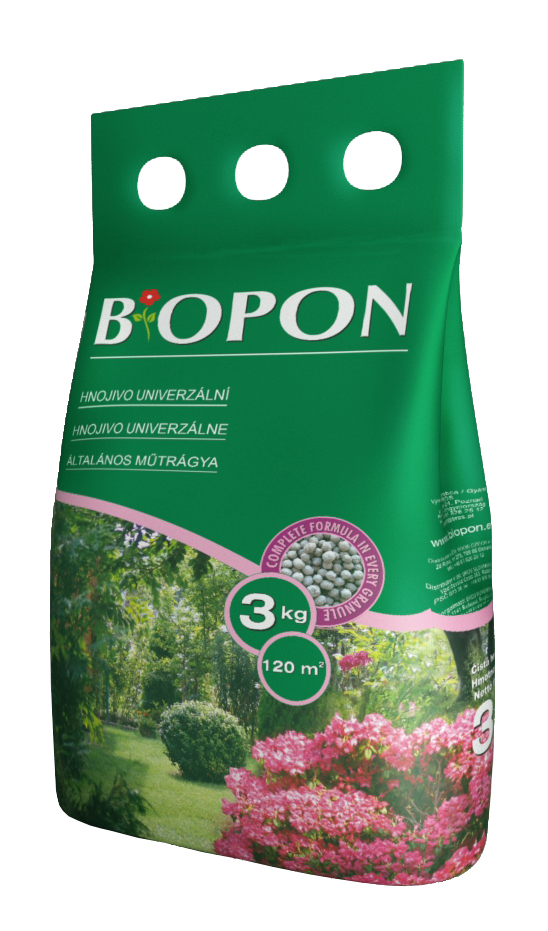 Biopon nutriție universală pentru plante de grădină 3 kg