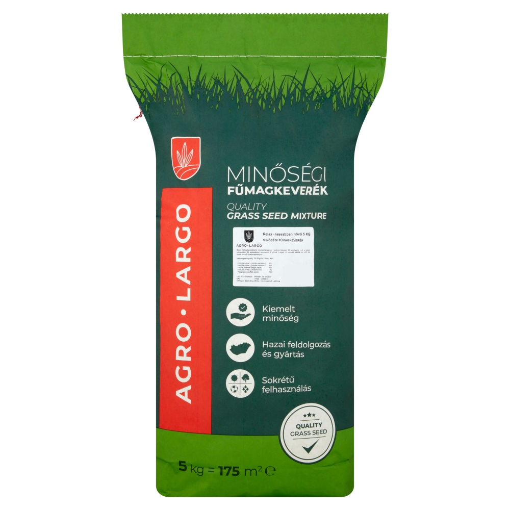 Grass seed Relax slow growing mixture Agro-Largo 5 kg
