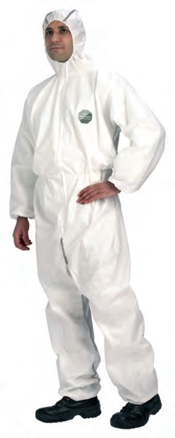 Combinezon de protecţie pentru stropit Proshield 10 albă XL