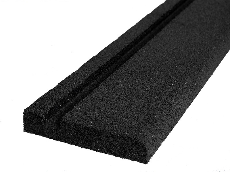 Profil pentru cărămidă din cauciuc 1000x40x250 mm negru