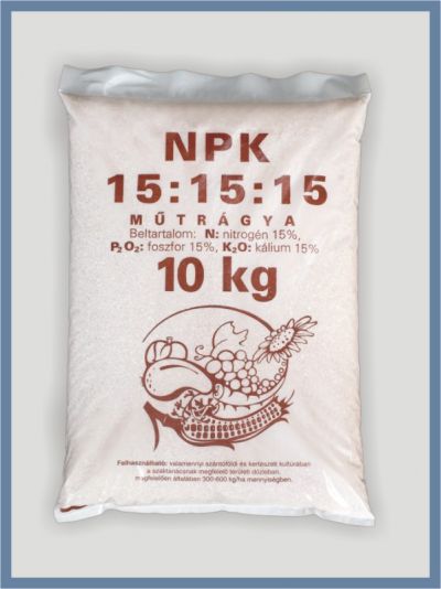 NPK 15-15-15 îngrășământ  10 kg