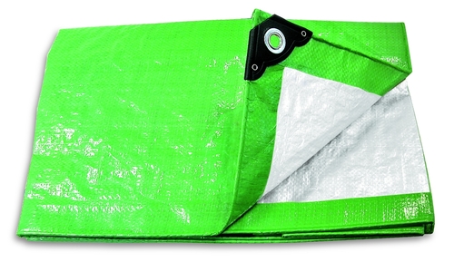 Takaróponyva Truper (Pretul) zöld 110 g/m2  5x6m LP-56V