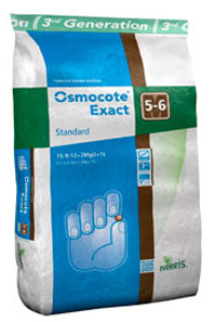 Osmocote Exact Standard 5-6 hó Nitrogénes 15-09-12+2MgO 25 kg