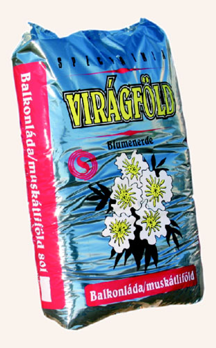 Balkonláda, muskátliföld 50 l
