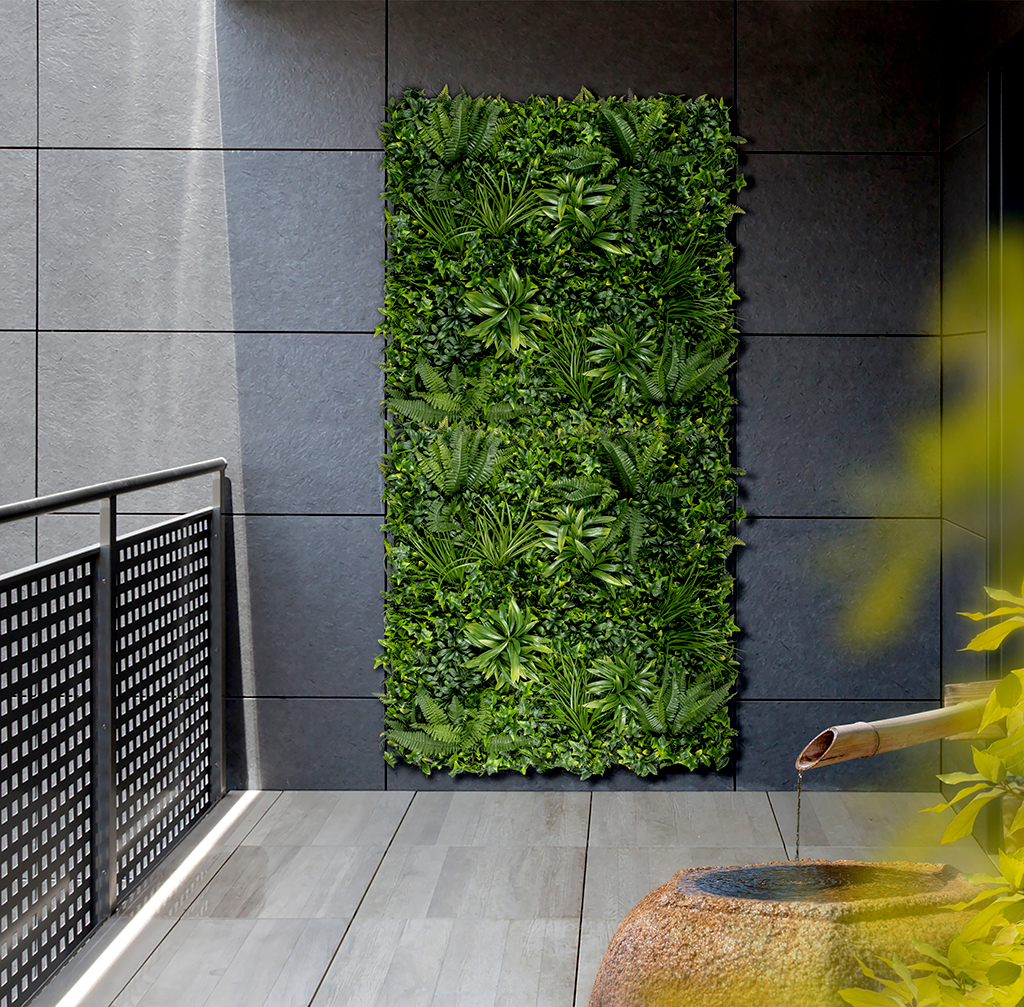 Perete verde cu plante tropicale Vertical Tropic 1x1 m