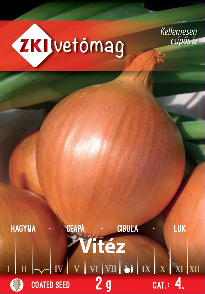 Ceapă tip "Vitéz" 2g ZKI