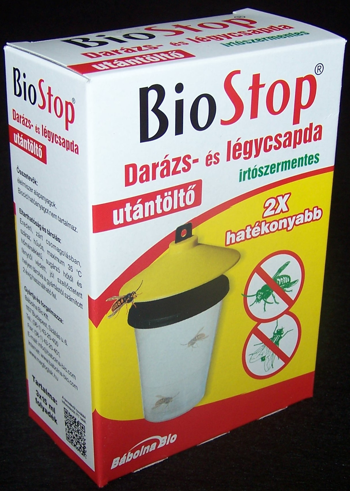 Biostop rezervă pentru capcană de viespe-muște set de 3 buc.