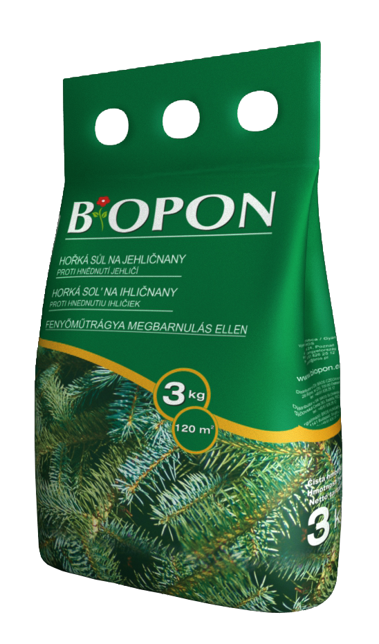 Biopon fertilizator de pin împotriva rumenire 3 kg