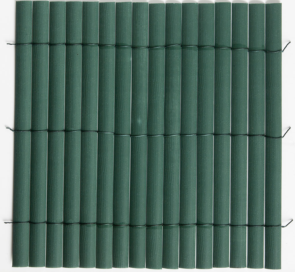 Tresă de stuf, plastic Plasticane verde 1x5 m