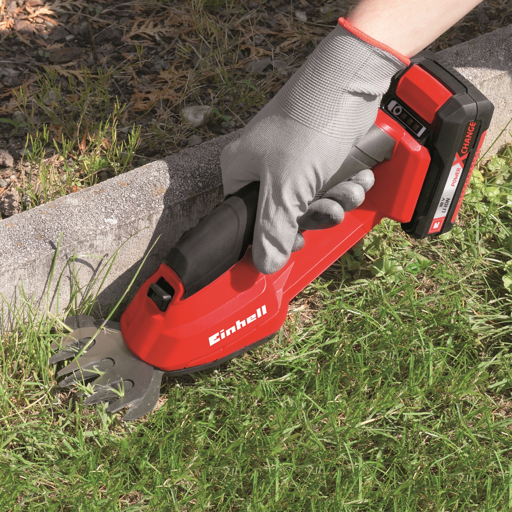 Einhell Cordless Grass and Hedge Trimmer GE-CG 18 Li - Solo