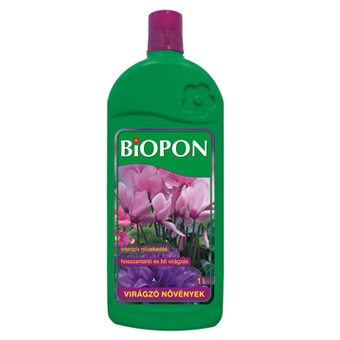 Biopon tápoldat virágzó növényekhez 1 l