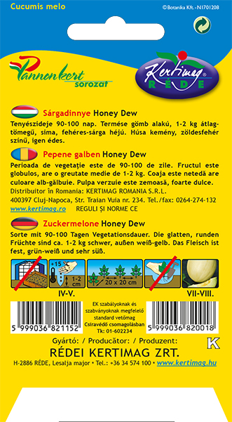 Sárgadinnye Honey Dew 2g