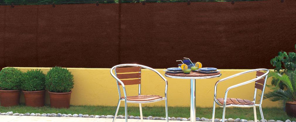 Plasă de umbrire țesut Totaltex maro 1x5 m