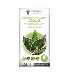 Pământ de flori MNT pentru plante veșnic verde și arbuști ornamentale 50l