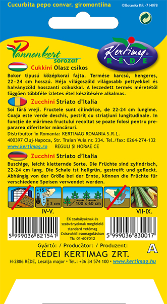 Zucchini Striato di Italia 3g