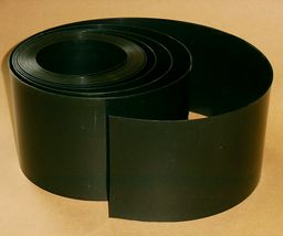 Separator gazon 10m x 15cm fekete PE